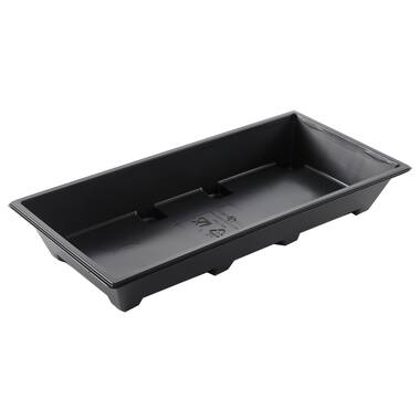 TAPAS TRAY 1-VAKS  ZWART  400st